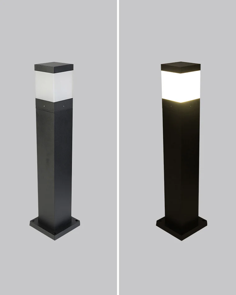 WOMO Square Bollard Light-WM9109 - Image 11