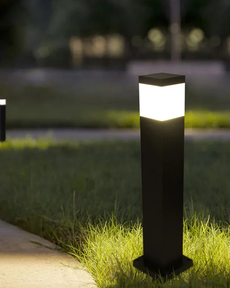 WOMO Square Bollard Light-WM9109 - Image 3