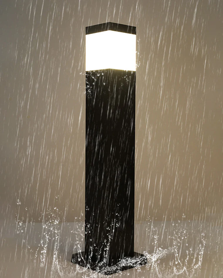 WOMO Square Bollard Light-WM9109 - Image 4