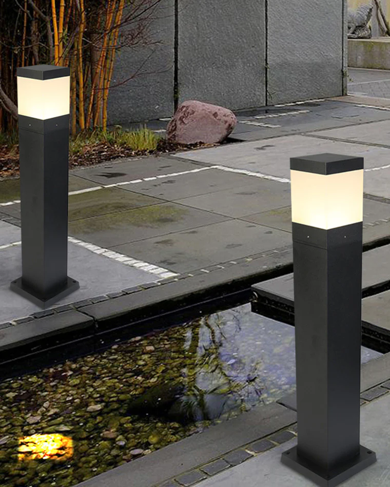 WOMO Square Bollard Light-WM9109 - Image 6