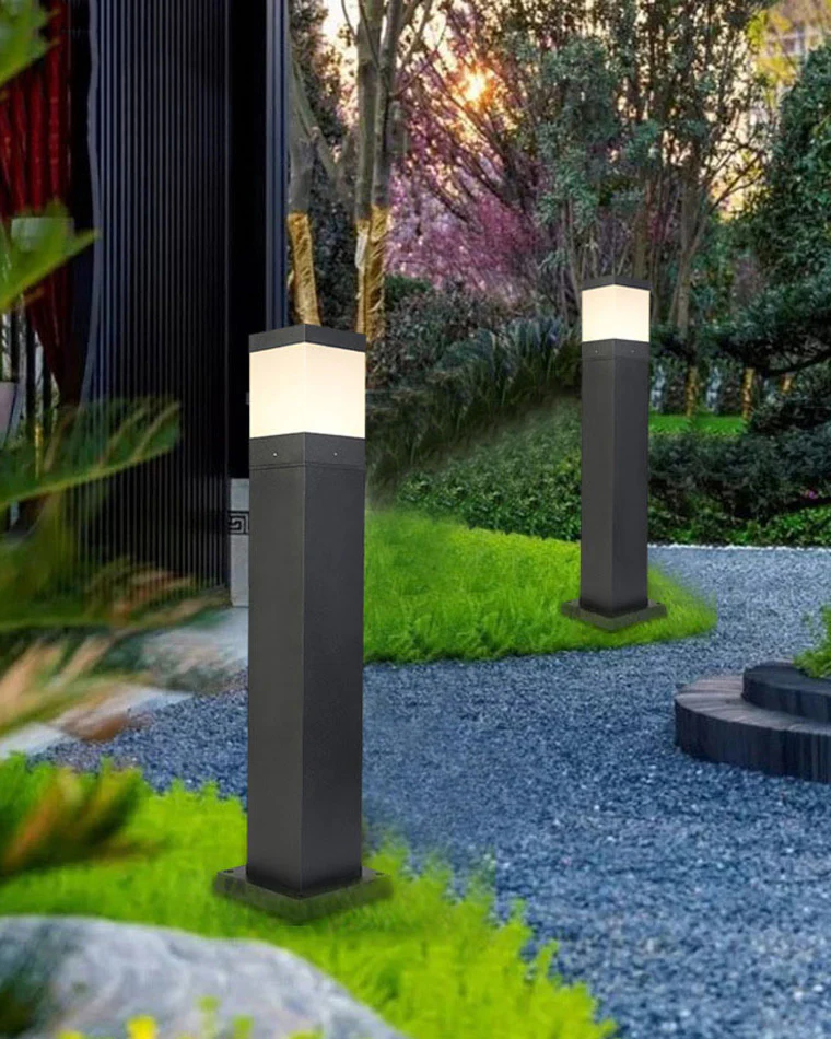 WOMO Square Bollard Light-WM9109 - Image 8