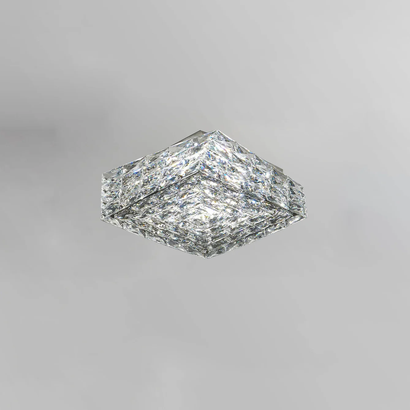 WOMO Square Crystal Flush Mount Ceiling Light-WM1130 - Image 26