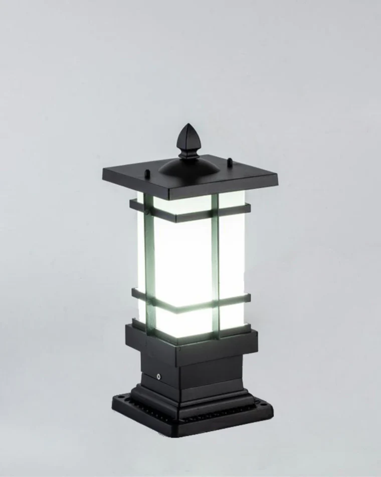 WOMO Square Outdoor Pillar Light-WM9063 - Image 13