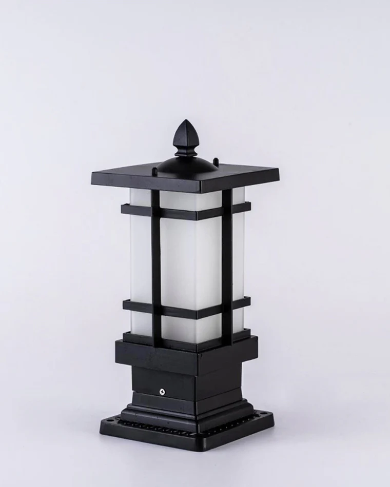 WOMO Square Outdoor Pillar Light-WM9063 - Image 15