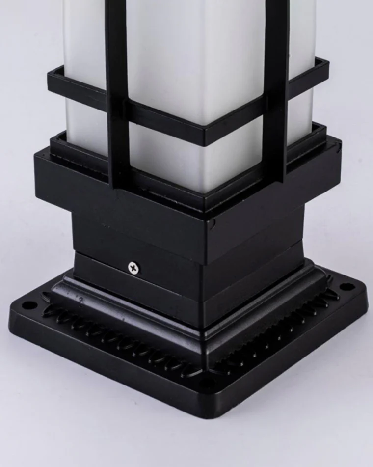 WOMO Square Outdoor Pillar Light-WM9063 - Image 17