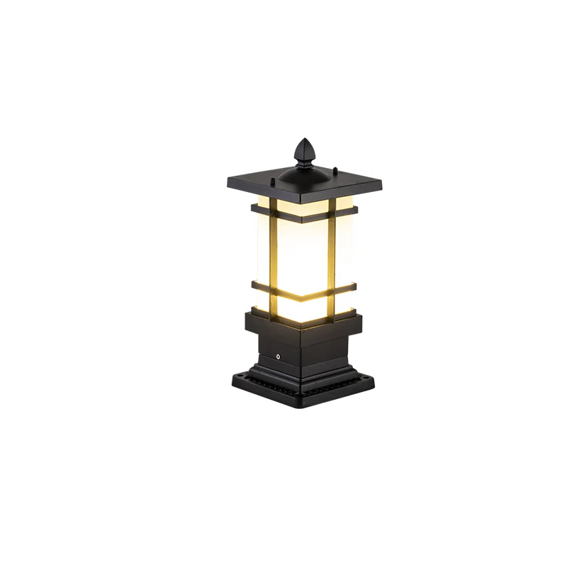 WOMO Square Outdoor Pillar Light-WM9063 - Image 18