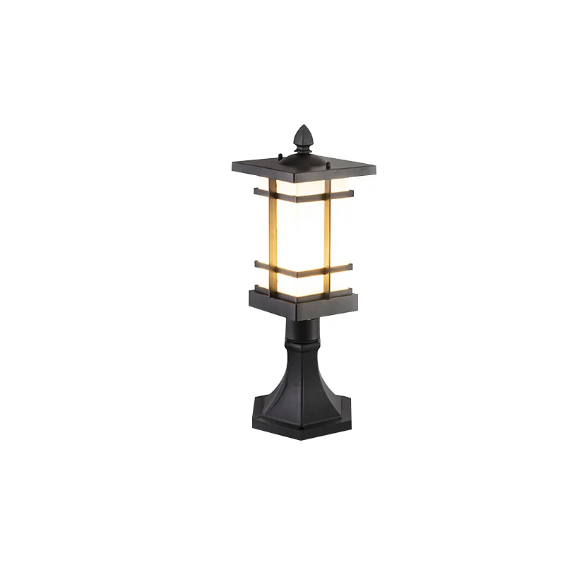 WOMO Square Outdoor Pillar Light-WM9063 - Image 20