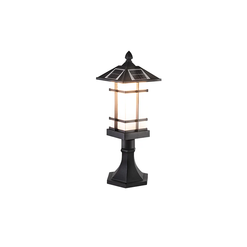 WOMO Square Outdoor Pillar Light-WM9063 - Image 24
