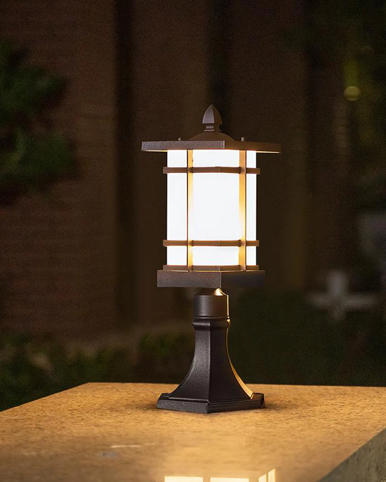 WOMO Square Outdoor Pillar Light-WM9063 - Image 5