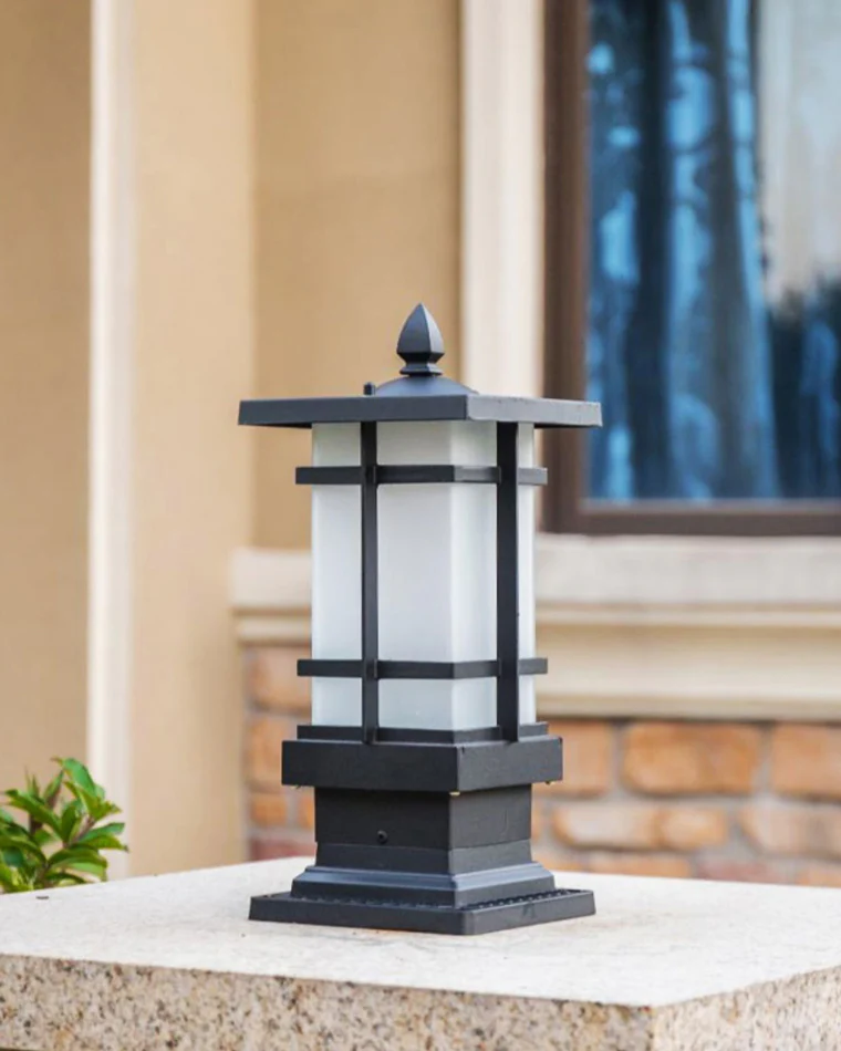 WOMO Square Outdoor Pillar Light-WM9063 - Image 6