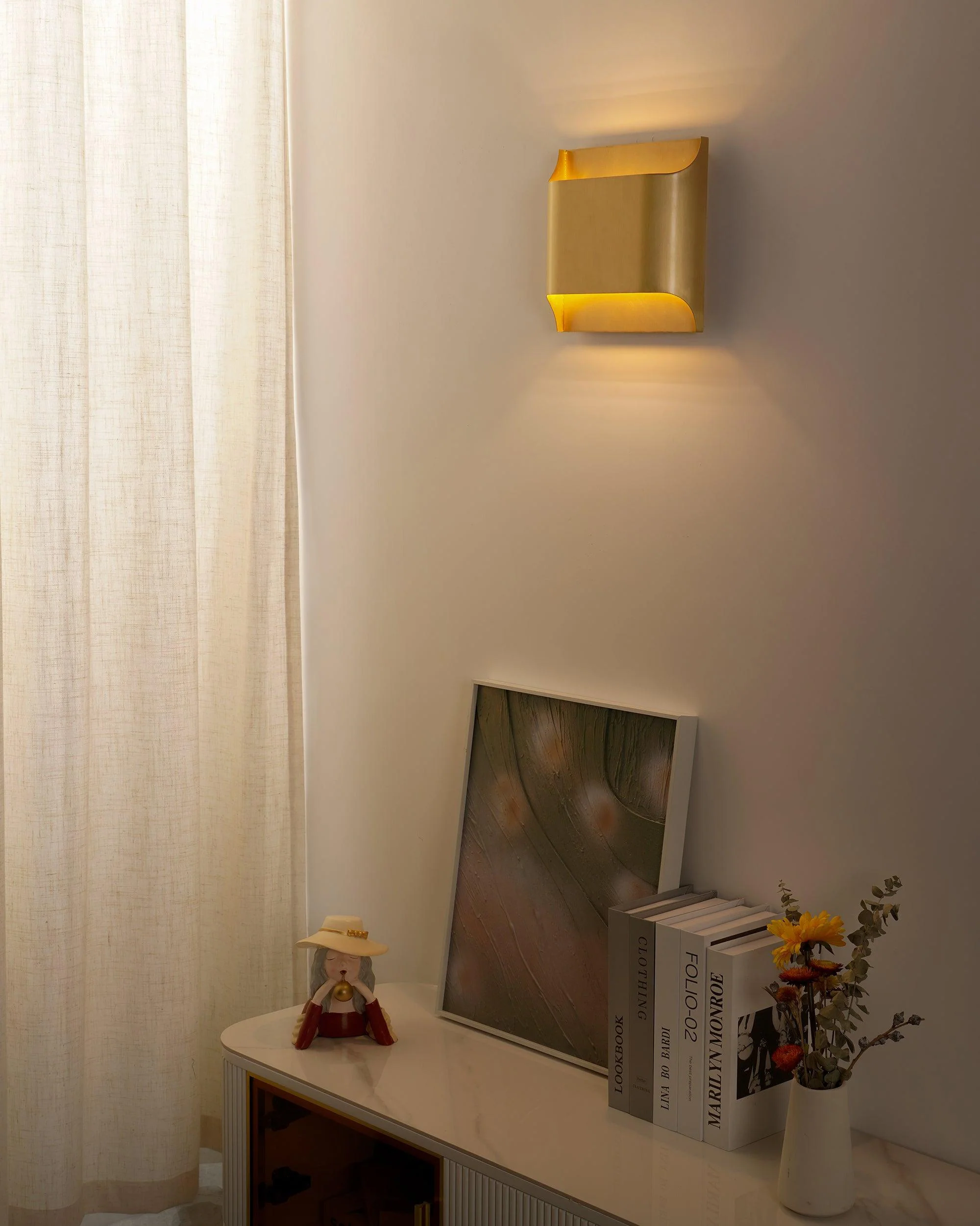 WOMO Square UP Down Wall Sconce -WM6164 - Image 10