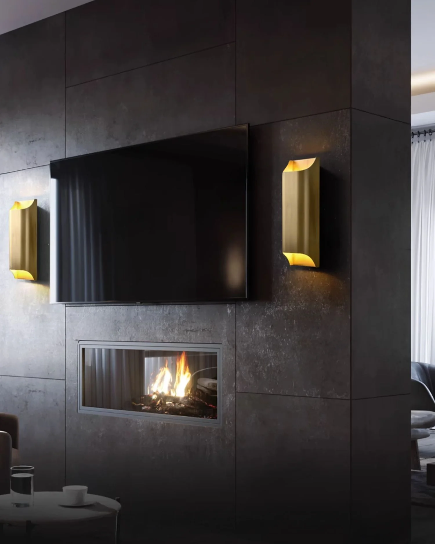 WOMO Square UP Down Wall Sconce -WM6164 - Image 3