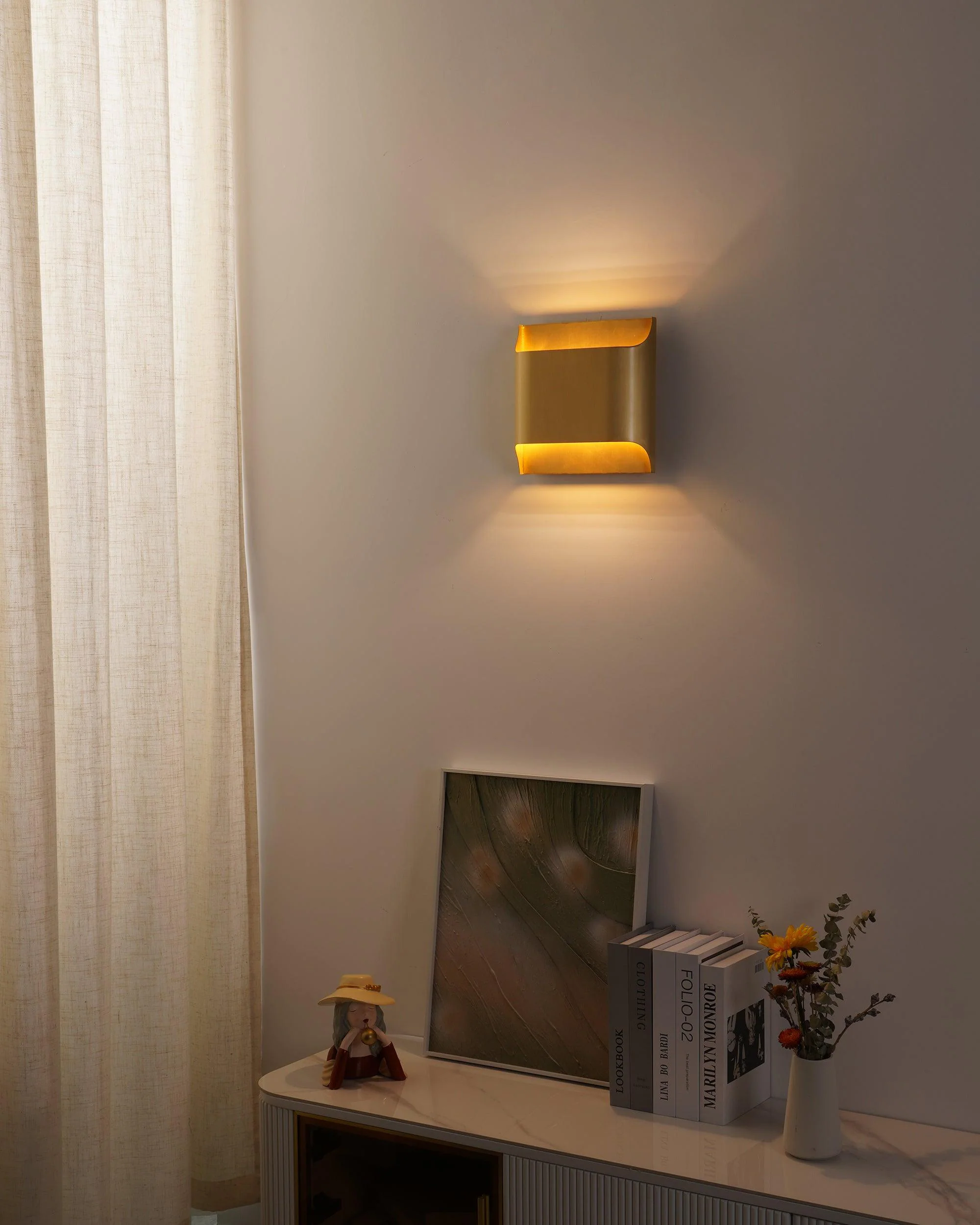 WOMO Square UP Down Wall Sconce -WM6164 - Image 9