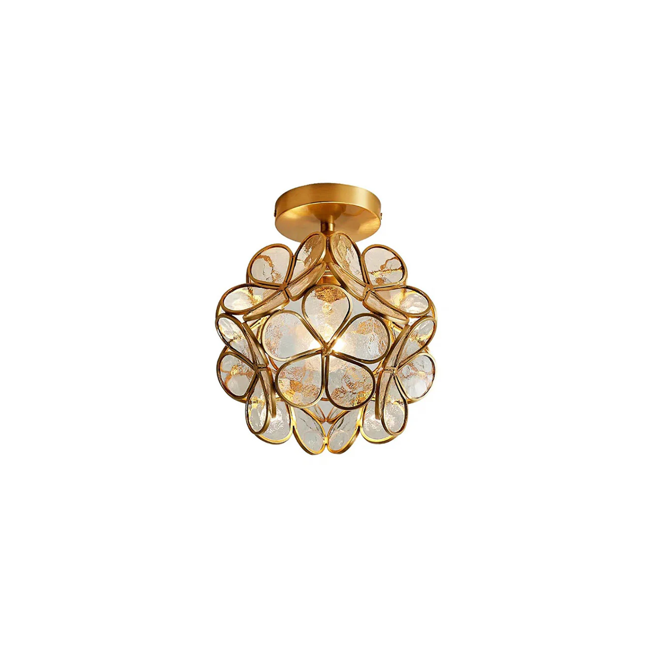 WOMO Tiffany Floral Ceiling Light-WM1128 - Image 36