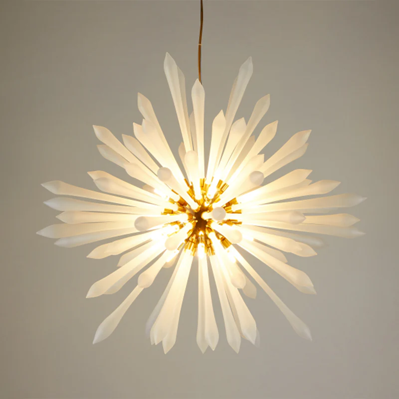 WOMO Sunburst Glass Chandelier-WM2587 - Image 17