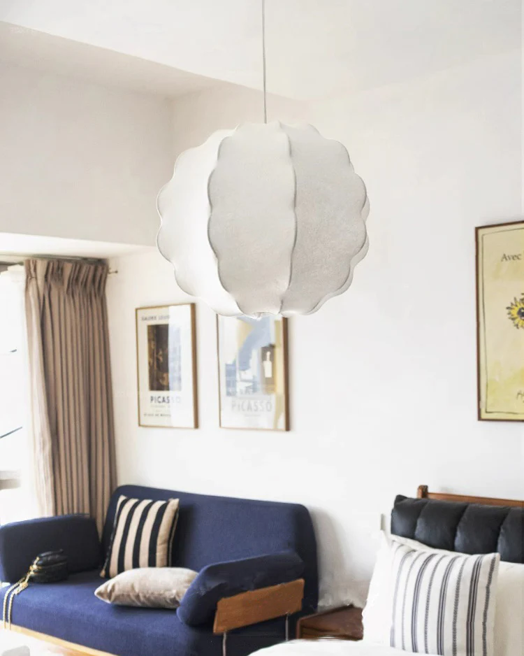 WOMO Starfruit Silk Pendant Light-WM2976 - Image 4