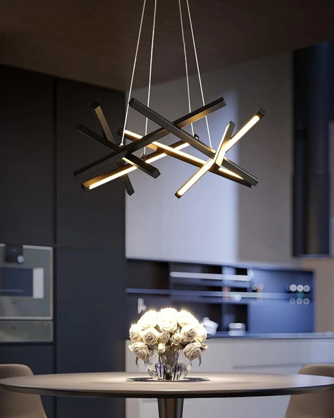 WOMO Stick Led Chandelier-WM2583 - Image 4