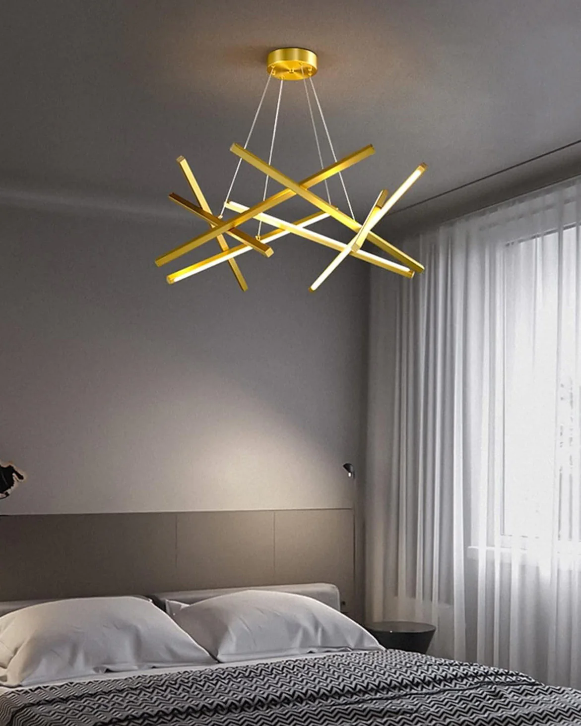 WOMO Stick Led Chandelier-WM2583 - Image 7