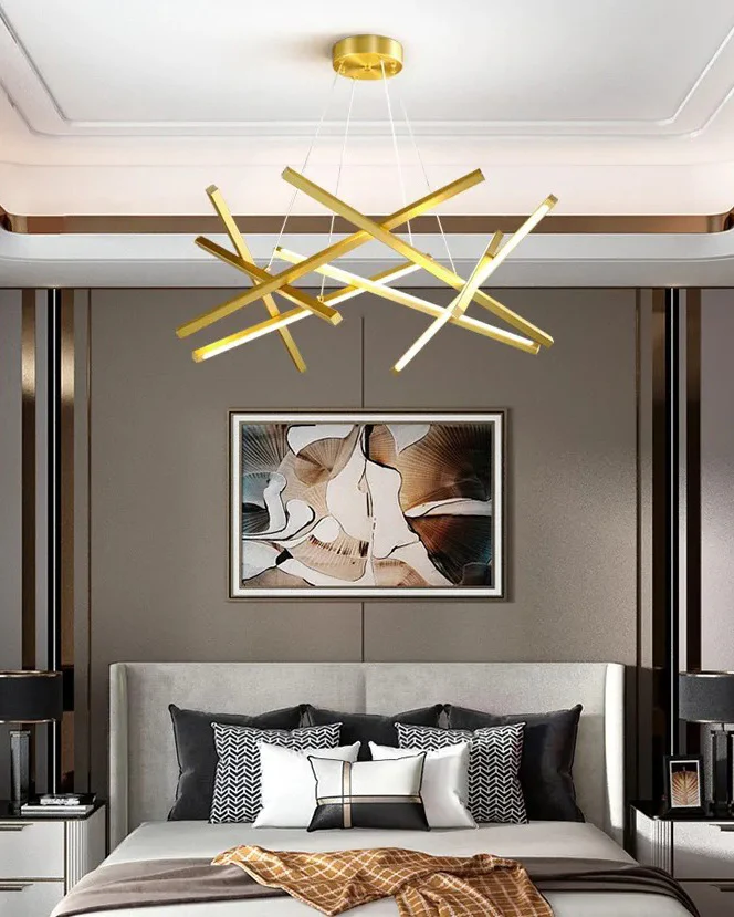 WOMO Stick Led Chandelier-WM2583 - Image 9