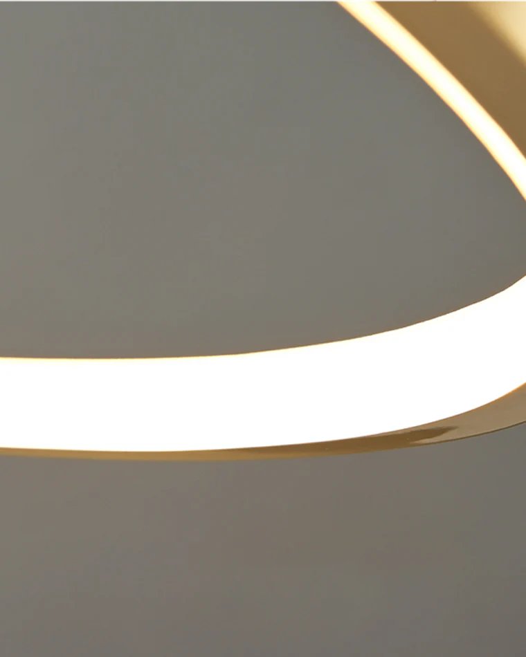 WOMO Swirl Led Brass Pendant Light-WM2354 - Image 13