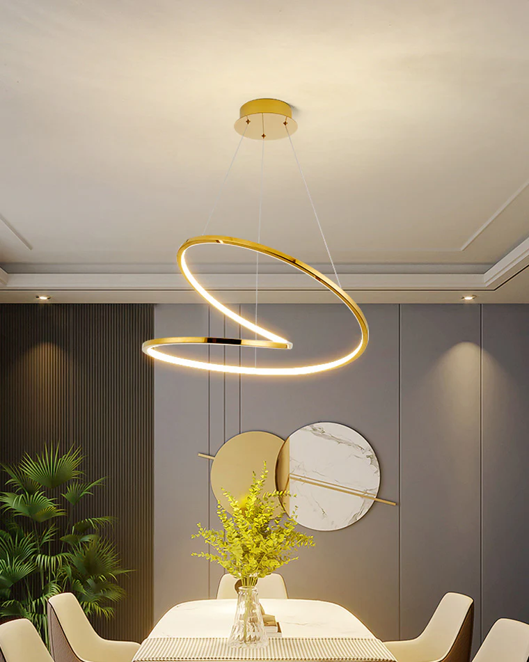 WOMO Swirl Led Chandelier-WM2461 - Image 3