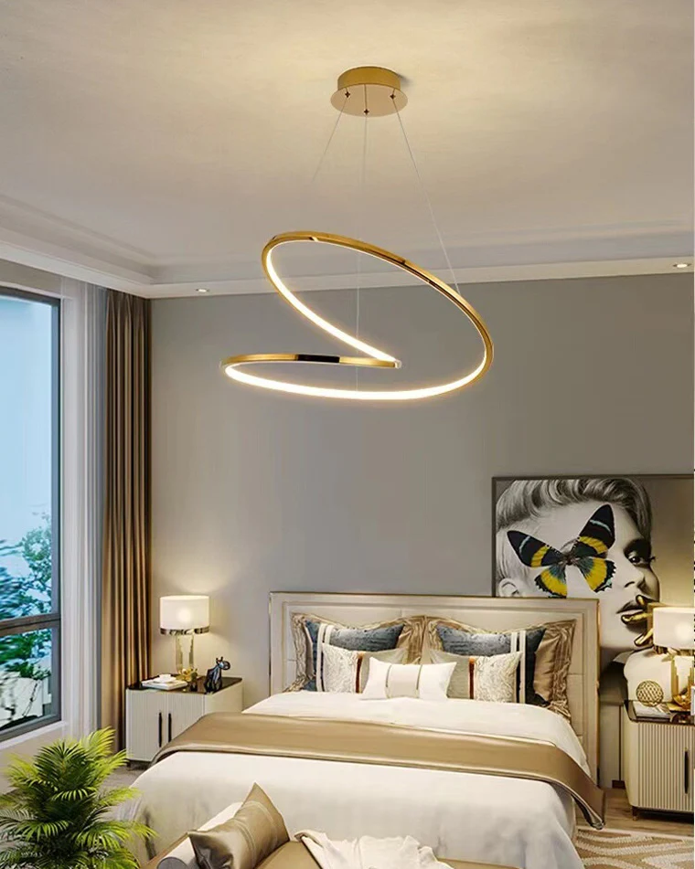 WOMO Swirl Led Chandelier-WM2461 - Image 4