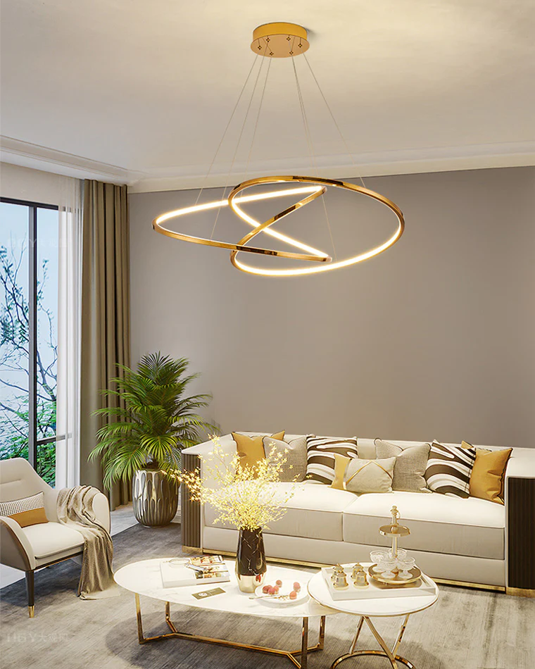 WOMO Swirl Led Chandelier-WM2461 - Image 5