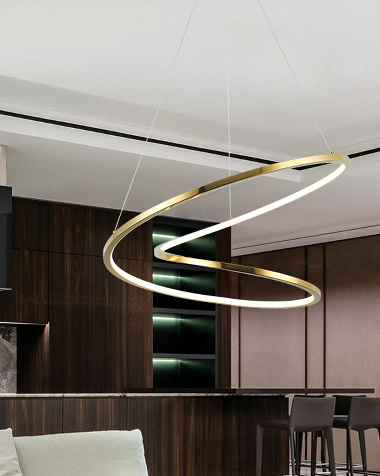 WOMO Swirl Led Chandelier-WM2461 - Image 6