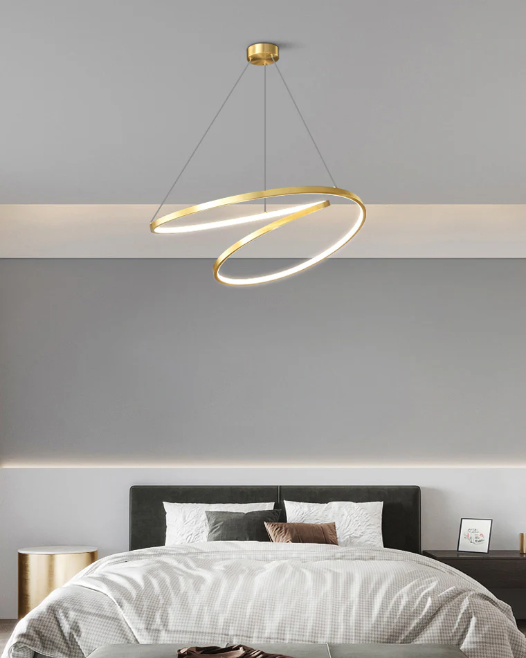 WOMO Swirl Led Chandelier-WM2461 - Image 7