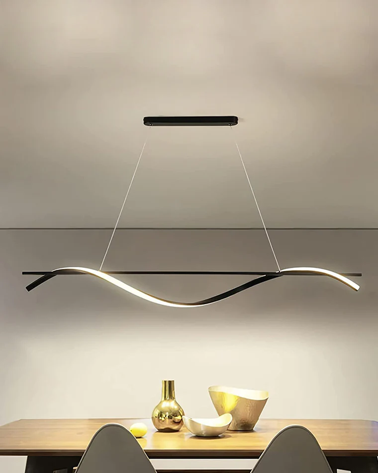 WOMO Spiral Linear Pendant Light-WM2768 - Image 12