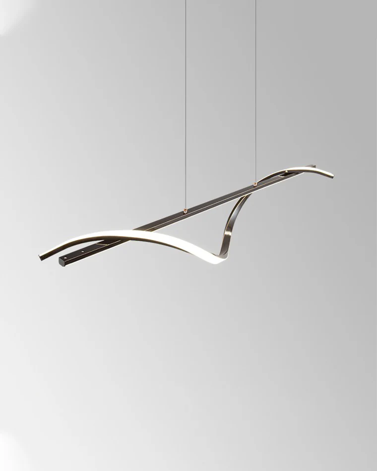 WOMO Spiral Linear Pendant Light-WM2768 - Image 16