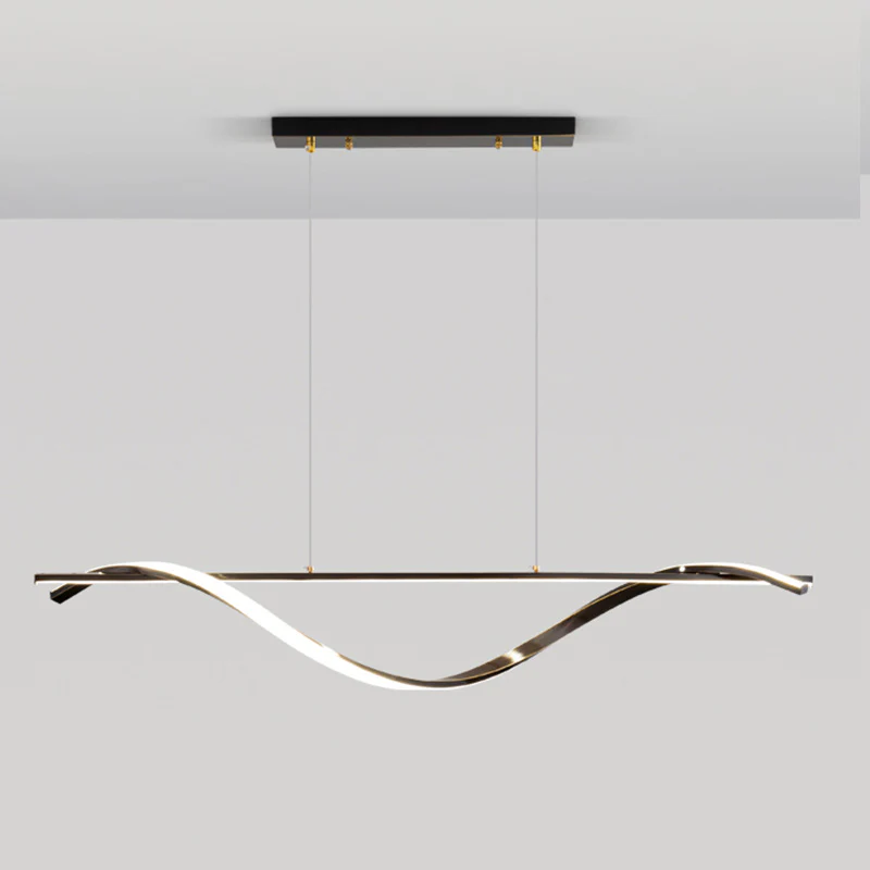 WOMO Spiral Linear Pendant Light-WM2768 - Image 18