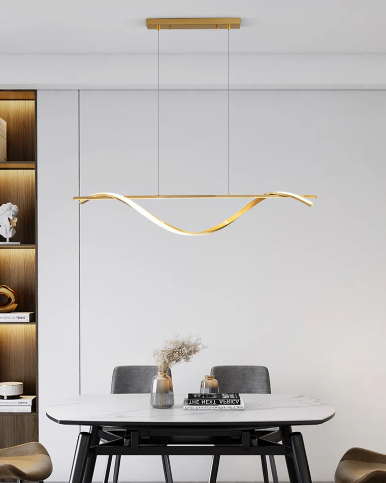 WOMO Spiral Linear Pendant Light-WM2768 - Image 2