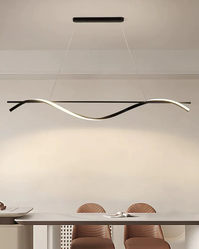 WOMO Spiral Linear Pendant Light-WM2768 - Image 4