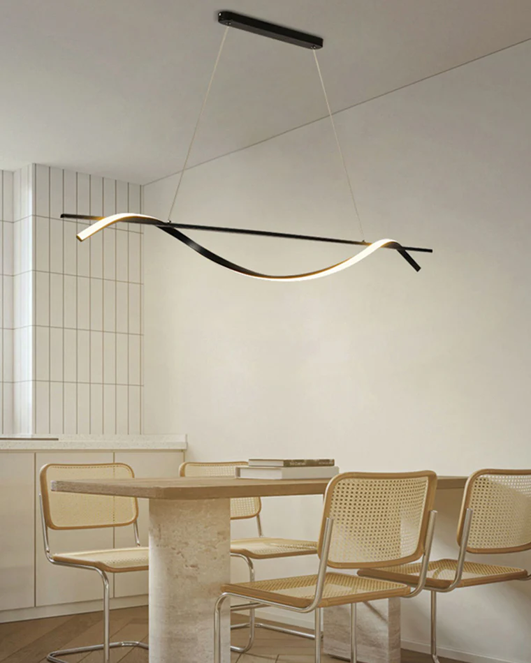WOMO Spiral Linear Pendant Light-WM2768 - Image 5