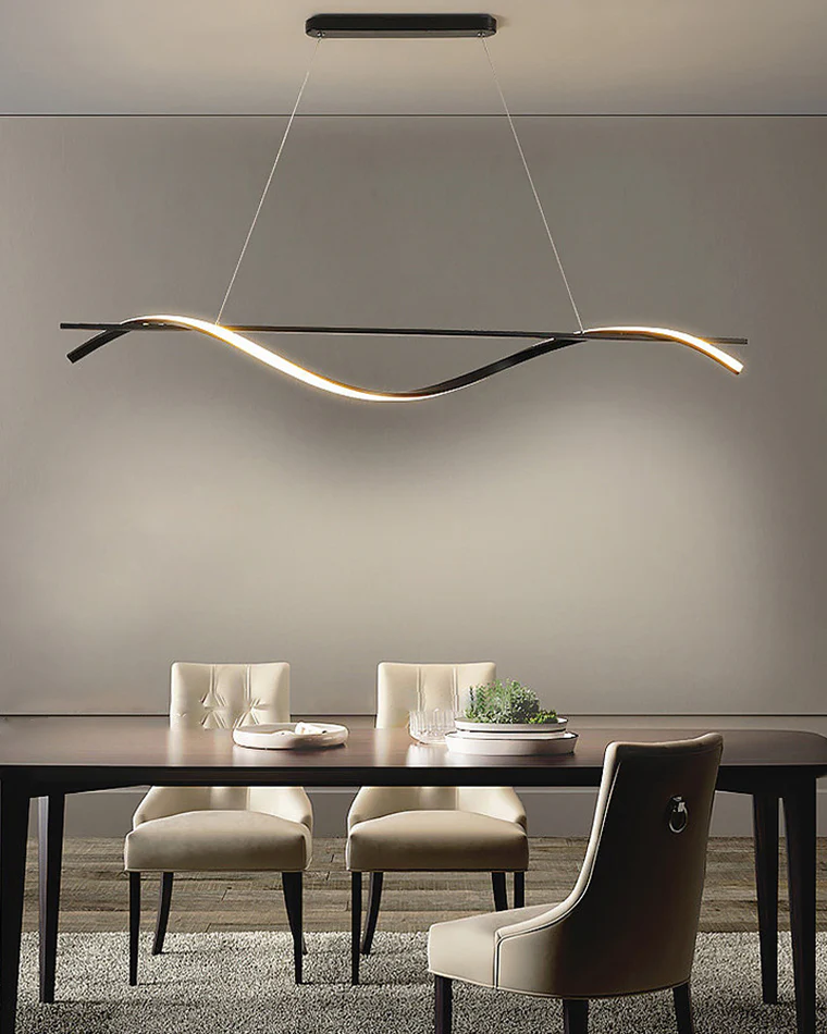 WOMO Spiral Linear Pendant Light-WM2768 - Image 6