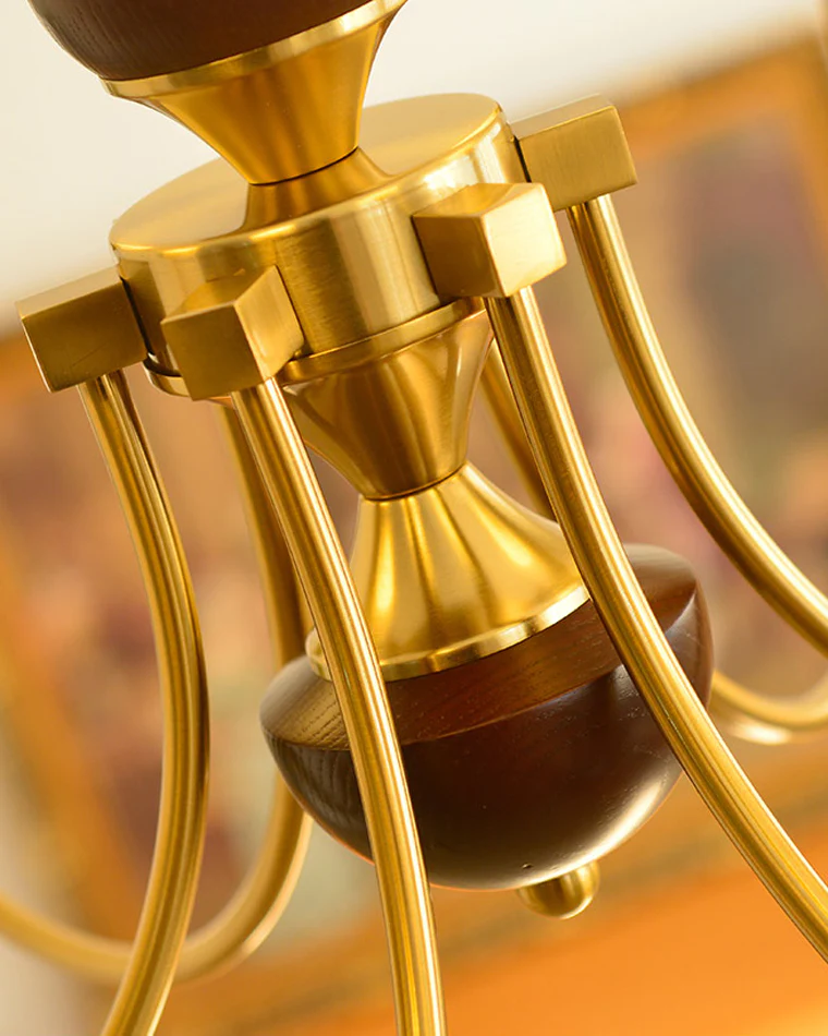 WOMO Swoop Arm Globe Chandelier-WM2378 - Image 15