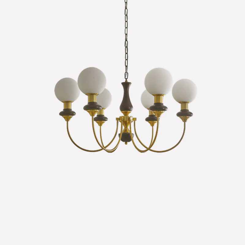 WOMO Swoop Arm Globe Chandelier-WM2378 - Image 22