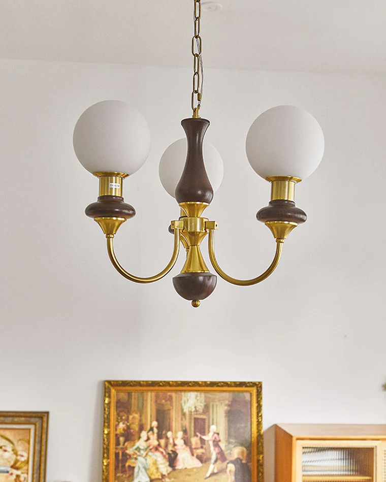 WOMO Swoop Arm Globe Chandelier-WM2378 - Image 4