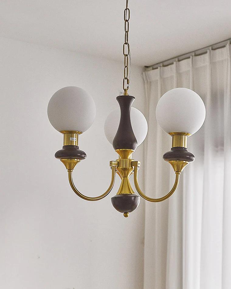 WOMO Swoop Arm Globe Chandelier-WM2378 - Image 5