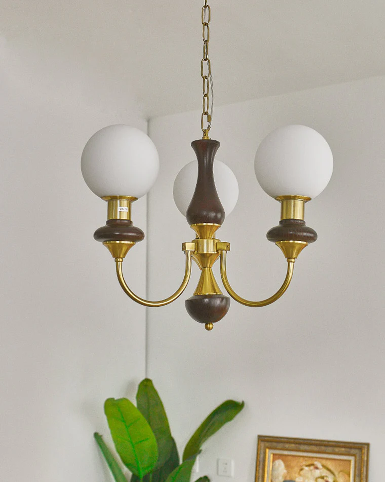 WOMO Swoop Arm Globe Chandelier-WM2378 - Image 7