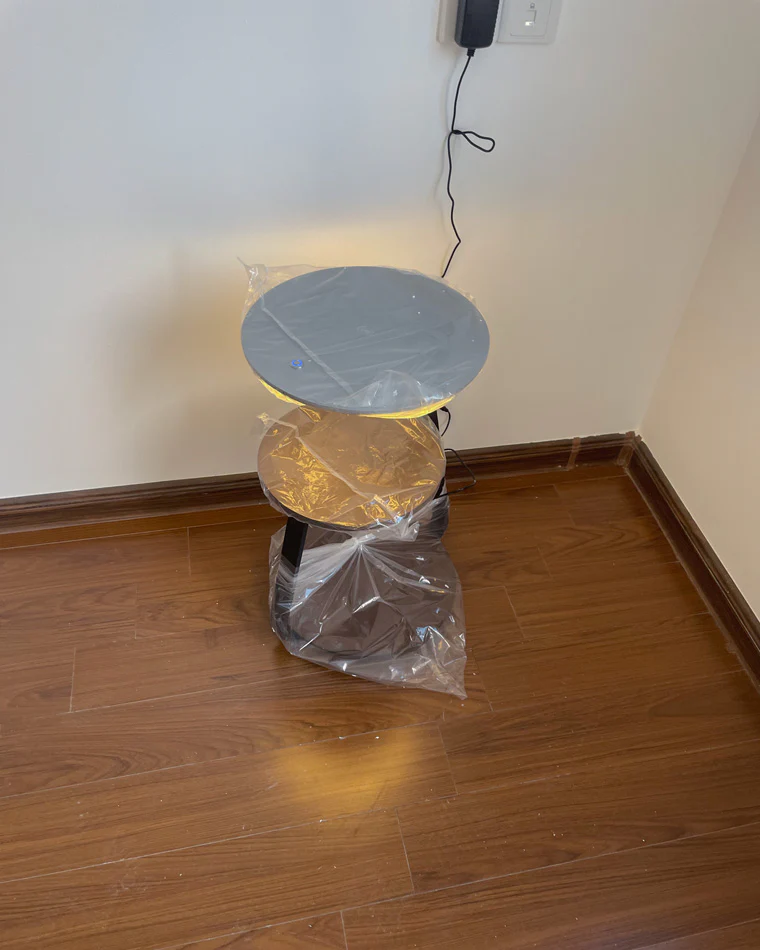 WOMO End Table Floor Lamp-WM7049 - Image 15
