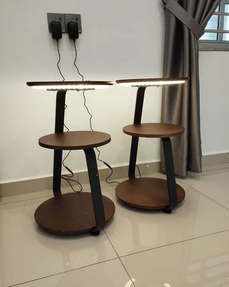 WOMO End Table Floor Lamp-WM7049 - Image 18