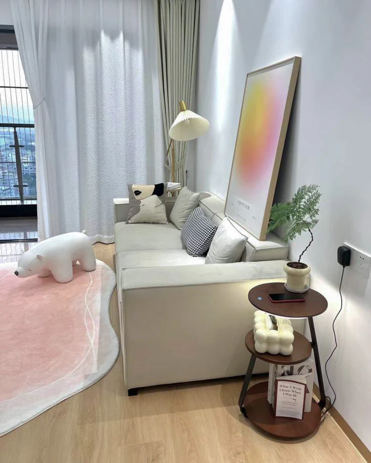 WOMO End Table Floor Lamp-WM7049 - Image 27