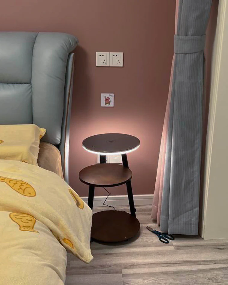 WOMO End Table Floor Lamp-WM7049 - Image 36