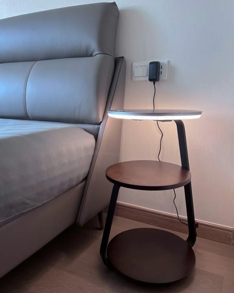 WOMO End Table Floor Lamp-WM7049 - Image 44