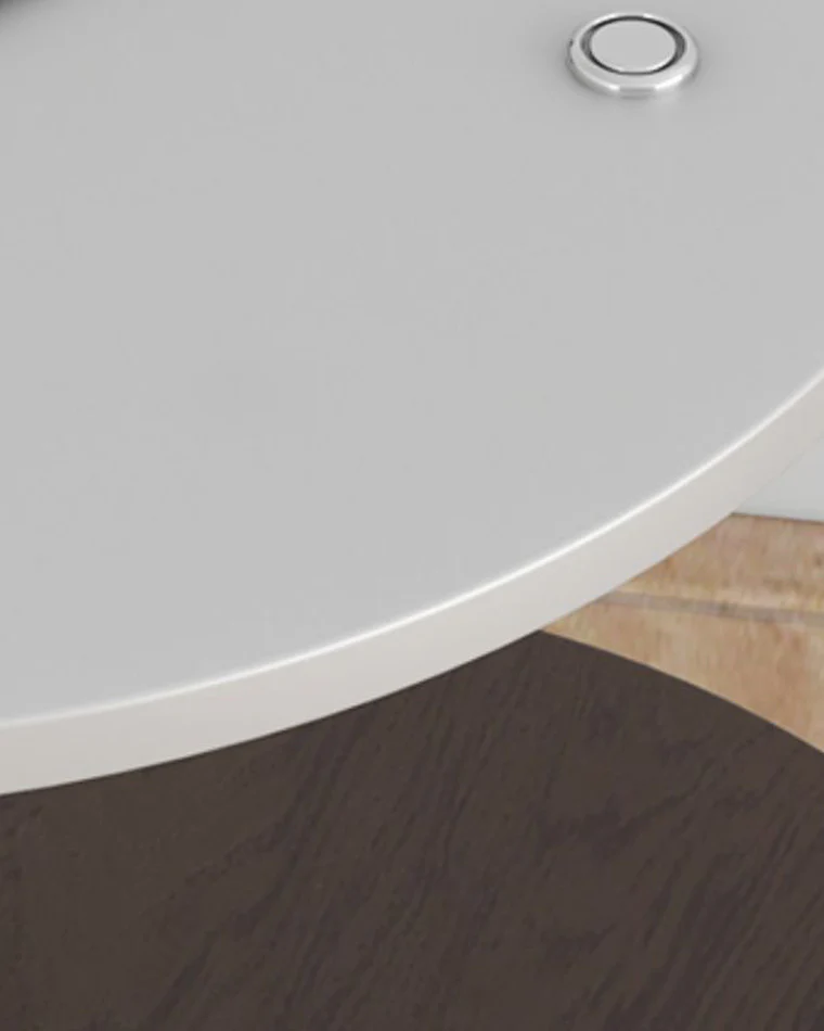 WOMO End Table Floor Lamp-WM7049 - Image 47