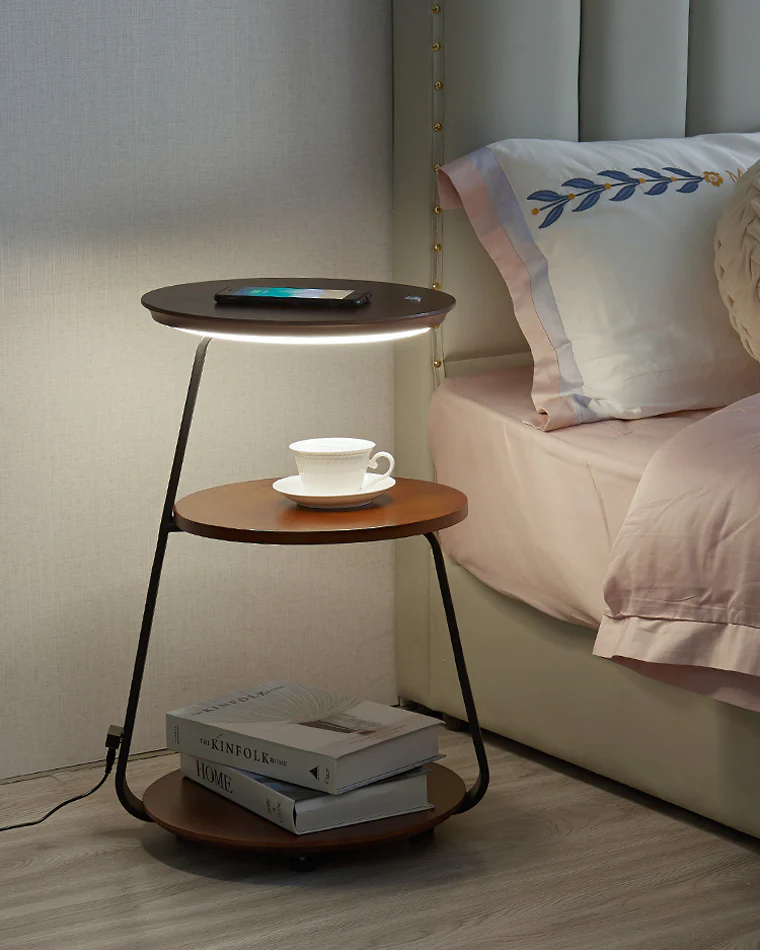 WOMO End Table Floor Lamp-WM7049 - Image 49