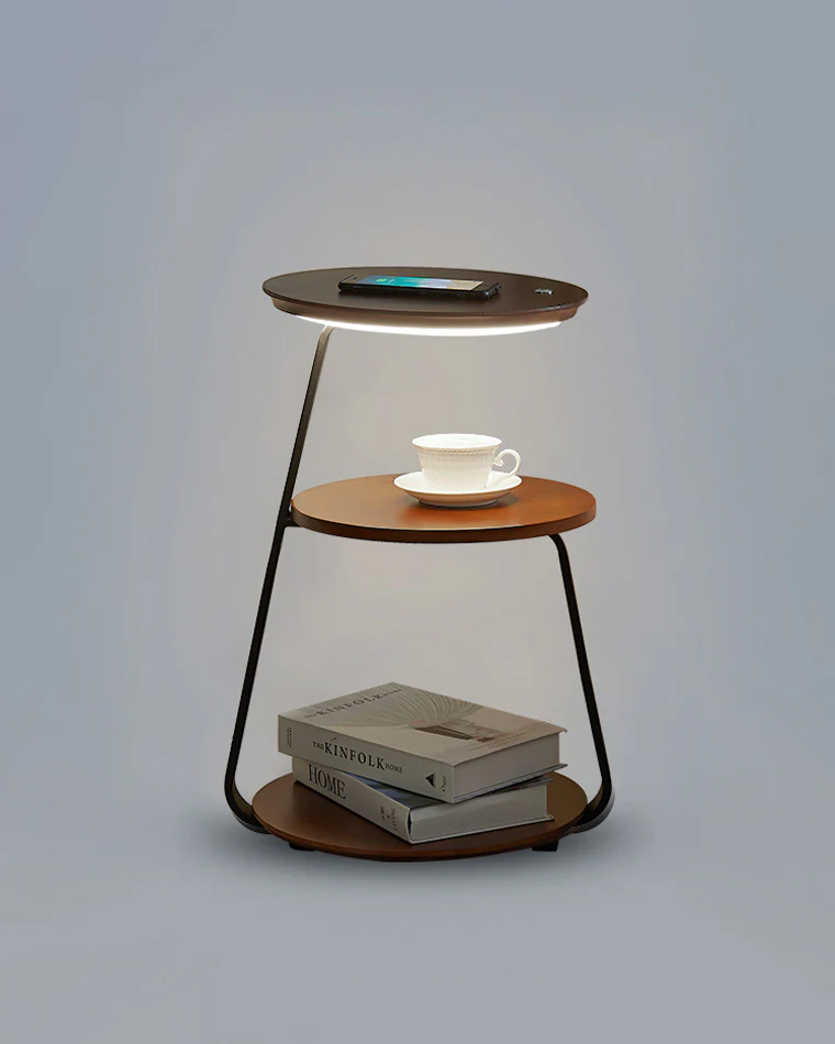 WOMO End Table Floor Lamp-WM7049 - Image 50