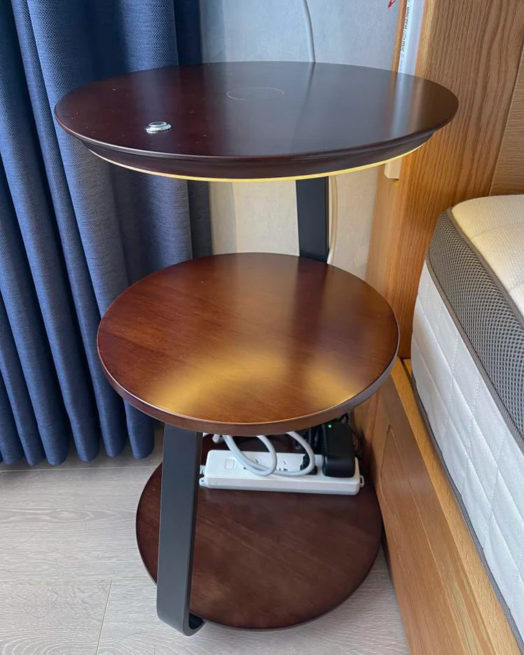 WOMO End Table Floor Lamp-WM7049 - Image 7